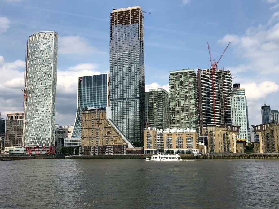London Docklands Industrial Past and Residential Future